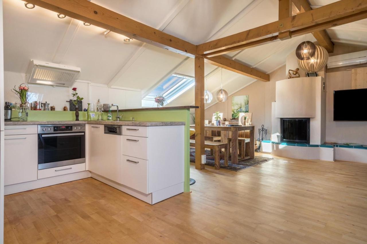 Luxurioeses Penthouse-Appartement Hochst Bagian luar foto
