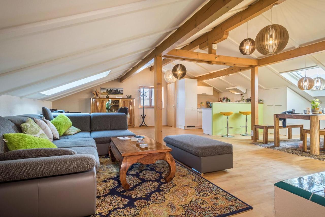 Luxurioeses Penthouse-Appartement Hochst Bagian luar foto