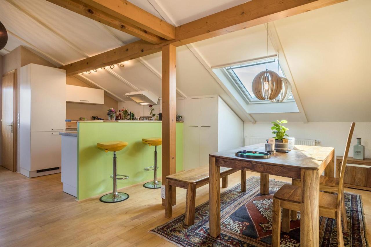 Luxurioeses Penthouse-Appartement Hochst Bagian luar foto