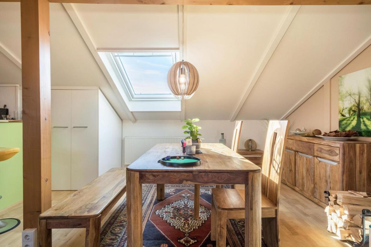 Luxurioeses Penthouse-Appartement Hochst Bagian luar foto